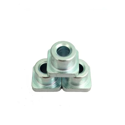 OEM High Precision CNC Machining Square Nut Made in China Stainless Steel Material