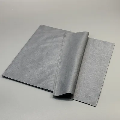 Soft Fine Suede-Like Eyeglass Cloth-Perfect Cleaning for Screens & Camera Lenses Square Solid-Color Lens Wipe