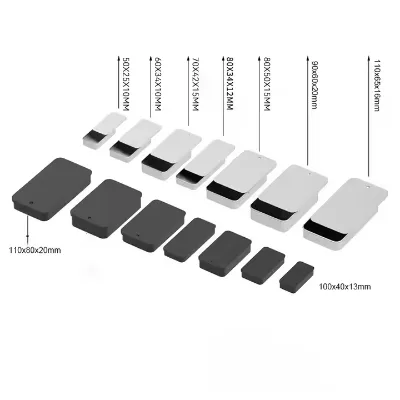 Custom Rectangle Metal Perfume Packaging Box Sliding Lid Recyclable Food Grade Tin Can for Cosmetics Lipstick Shampoo Custom