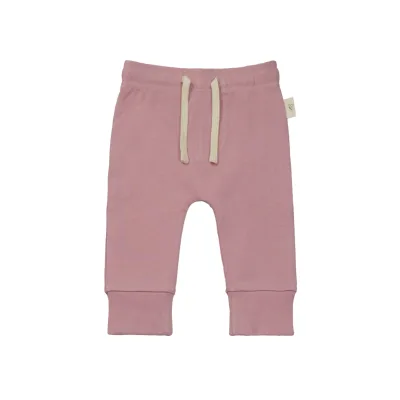 Wholesale Eco-Friendly Breathable Elastic Waist Solid Full Length Organic Cotton Unisex Boys Girls Baby Jogger Pants Training