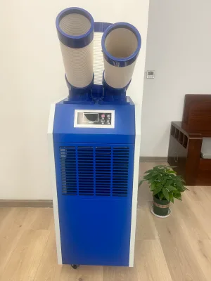 High Efficiency AC220V Industrial Air Cooler Equipped with Wheels for 1 Year Warranty
