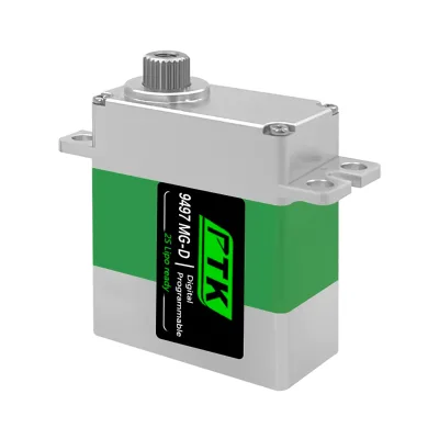 PTK 9497 MG-D 9g Micro Digital Servo Metal Steering Gear Coreless Motor for RC Airplane FPV Racing Fixed Wing Helicopter Servo
