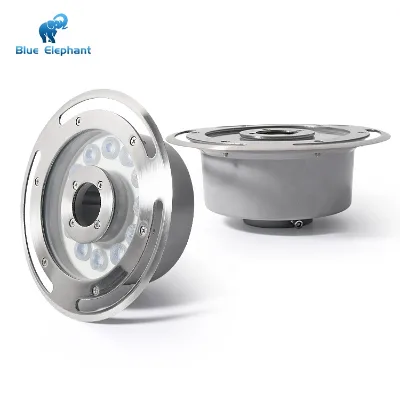 Stainless Steel 9 Watts Led Underwater Light Small Submersible Water 316 Stainless Steel Ip68 Fountain Light