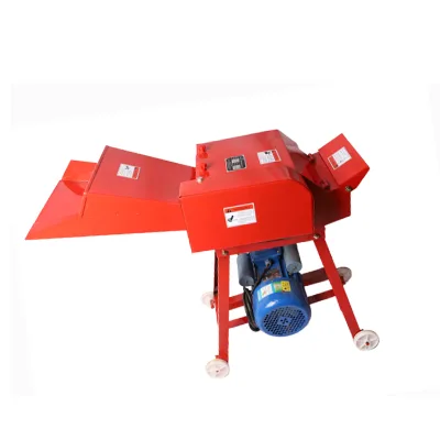 Fast Delivery Electric Animal Feed Crusher Grass Cutting Chaff Cutter