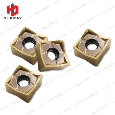 SNMU130508EN PVD Coated Indexable Face Milling Inserts High Temperature Resistant for Steel, Stainless Steel & Superalloy