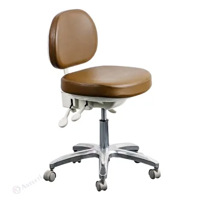 Hospital Clinic Use Professional Doctor Chair Adjustable Leather Mobile Tool Portable Furniture Stool Dental Chair