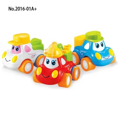 Cartoon Toys Vehicle Friction Car Toy Friction Power Vehicles Kids Toys Wholesaler