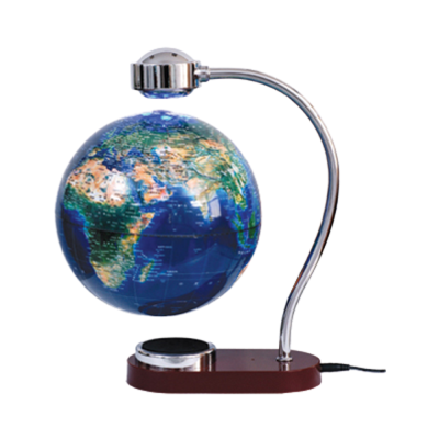 Wholesale Home Decoration Creative Display Gift Lamp 20cm Rotating Floating Earth Globe