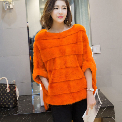 Custom Thickening Mink Fur Coat Whole Real Integrated Mink Skin Coat Mink Fur Coat for Women Natural