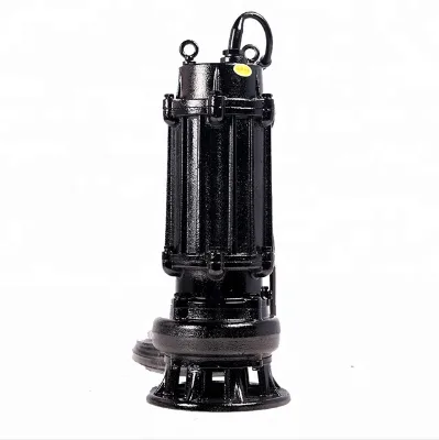 Waste Dirty Water Flushing Macerator Drainage Sump Sewerage Dewatering Centrifugal Submersible Sewage Pump with Motor