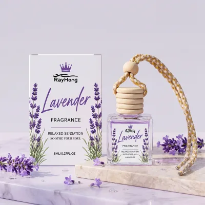 Private Label Car Aromatherapy Lavender Car Air Freshener for In-car Odor Removal Mini Air Freshener Car-mounted Aromatherapy