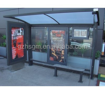 Advertising Street Furniture Bus Stop Pavilion