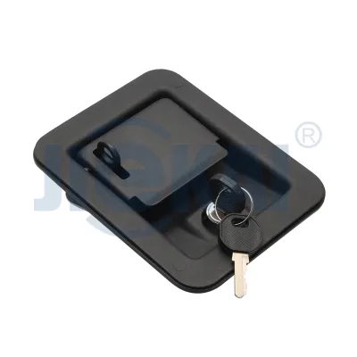 MB407 Steel Panel Caravan Door Lock Motorhome Security Door Locking Latch Trunk Handle Lock