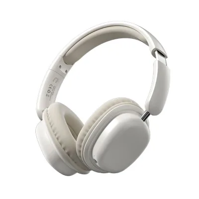 Wireless Over-Ear Gaming Headphones Environment Noise Cancellation Hi-Fi Sound with Detachable Microphone