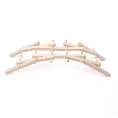 Children Learning DIY Assembly STEM Physical Science Kits Educational Toy Bailey Bridge