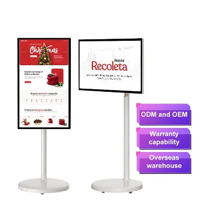 All-in-one Display Includes Television Video Audio 27 Inch Lifestyle Screen Moveable Wi-Fi Smart Portable Tv With 4h Battery
