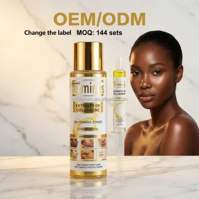 OEM OEM Beauty Terminus Hydratant Toner Lightening EXTRAITS DECOLLAGENE Collagen Toner Skincare 2-in-1 for Dark Skin
