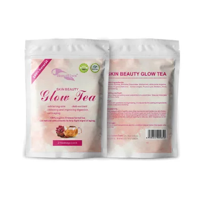 Hot Selling Skin Whitening Tea Whitening and Spots Fading Detox Tea with High Quality Double Red Rose