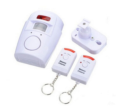Double Remote Control Infrared Home Security Burglar Alarm