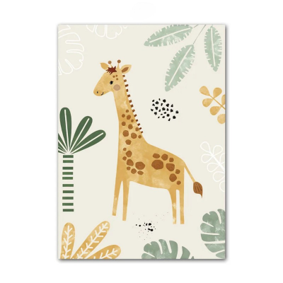 Promotional Animal Canvas Painting Poster Wall Art Picture Baby Bedroom Home Decor Gifts