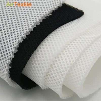 100% Polyester 3D Spacer Mesh Fabric Breathable Air Mesh for Seat Cushion Shoulder Belt Luggage