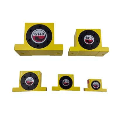 GT Series Pneumatic Vibrator Ball Type Turbine Gear with GT30 GT32 GT36 GT40 GT48 Valves for Hopper Industry High Quality