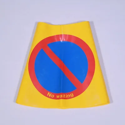 Easy Apply Non Reflective No Waiting Sleeve Traffic Cone Sleeve Road Cone