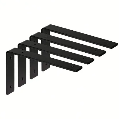 Brass Shelf Bracket Custom Furniture 90 Degree L Shape Angle Shelf Support Brackets Straight Shelf Bracket