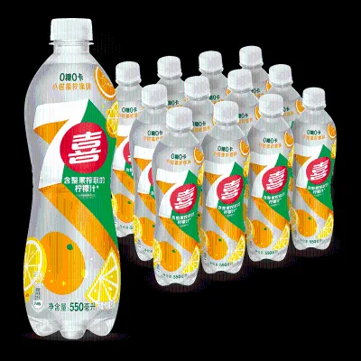 new arrival soft drinks lemon flavor 550ml carbonated drinks popular beverage Citrus lemon flavor