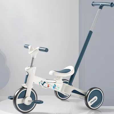 Playkids New Oem Hot Sale Factory Cheap Price Circle Kids Tricycle Baby Trike for Kindergarten