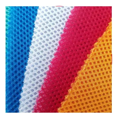 3d Spacer Fabric China Textil Fabric Polyester Sandwich Mesh Modern Home Textile Fabric Wholesale