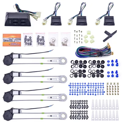 Philippines Hot-selling Universal 4-door Power Window Kit With Switches