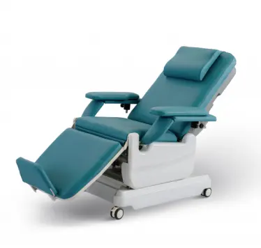 Portable Blood Sample Donation Chair Hospital Instruments Phlebotomy Chair Blood Chair