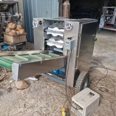 New Arrival Industrial Grade Coconut Husking Machine Easy Operation Coconut Shell Remover Machinery
