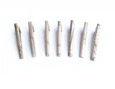Men's Formal Silver Tie Clip Minimalist Business Tie Clip Tie Accessory for Wedding Business Daily Wear