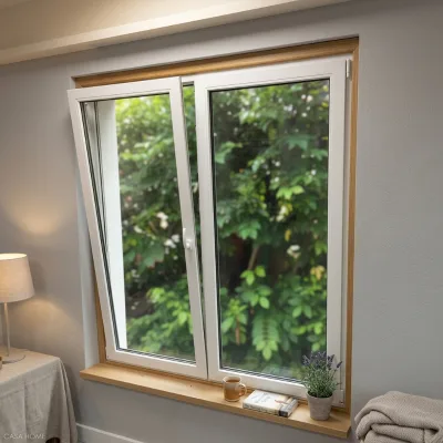Wholesale Aluminum Tilt Turn Window Sound Insulation Thermal Break for Hotel Apartment Commercial Building Project
