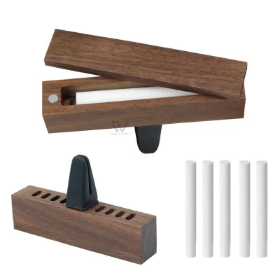 Car Automotive Supplier Air Outlet Aroma Wood Designs Solid Car Air Outlet Aromatherapy Automotive Interior Decoration