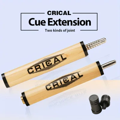 CRICAL Double-Head Cue Extension, Uni-Loc & Radial Pin, Adjustable Lightweight Wood Billiard Accessories