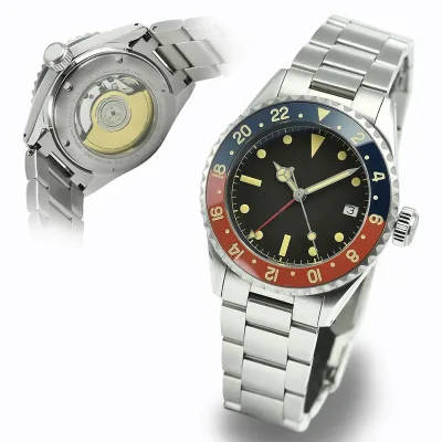 2022 Fashion Reloj Miyota 9015 Automatic Mechanical Wrist Watch Oem Custom Men Automatic Watches for Men