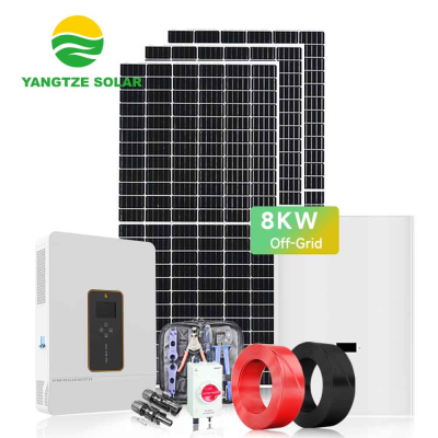 8kW Off-Grid Solar SystemReliable Grid-free Energy, Cuts Costs, Boosts Sustainability Small Homes Cabins