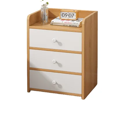 High Quantity Hot Sale Wooden Bedside Bedroom Side Table Nightstand with Drawer Night Table Bedside Tables