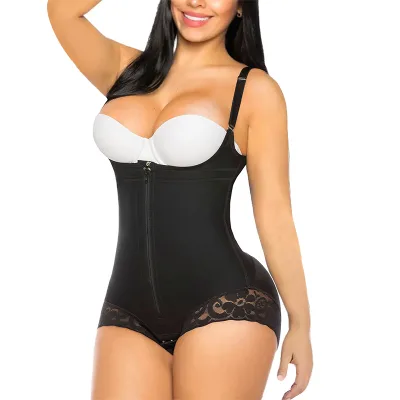 Wholesale Original Colombian Girdles Corset Colombian BBL Gaine Amincissante Open Bust Shapewear Post Surgery Body Shaper