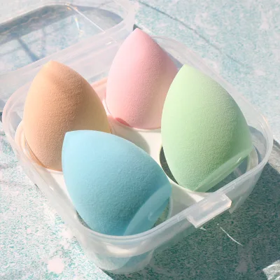 Wholesale Hydrophilic Polyurethane Velvet Makeup Sponge Latex-Free Application Tool
