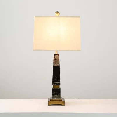 Modern Iron Electric Side Lamps for Hotel Guest Rooms and Table Use