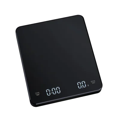 High-precision Coffee Scale Timer Accurate Electronic Kitchen Scale PVC Material 3kg Capacity 0.1g Precision Compact Pour-Over