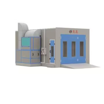 High Quality Mobile Automotive Painting Cabin Infrared Paint Curing Lamp Water Curtain High-Performance Car Paint Booth Baking