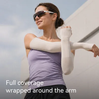 GJ HB44 Custom logo Arm Sleeves Men and Women UV Sun Protection Cooling Compression Tattoo Cover up Sleeve for Daily Wear & Work