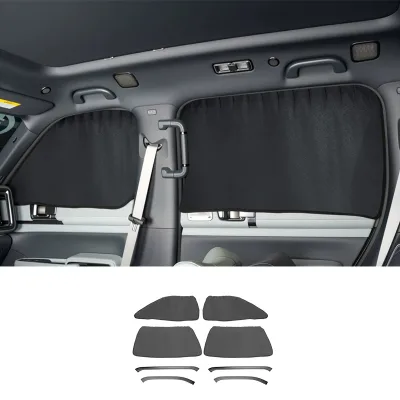 Denza B5 Full Car Suede Sunshade Curtain Clip-on No Drilling Rear Row Heat Insulation UV Protection Privacy Cover