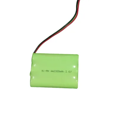 Howell NiMH AA 2300mAh 3.6V Rechargeable Battery Pack for Home Appliances & Consumer Electronics (Model AA2300H3)