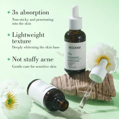 Hot Selling Niacinamide Blemish Serum for Whitening Brightening & Anti-Aging with Salicylic Acid Face Serum